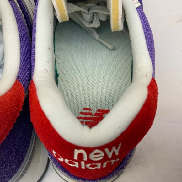 New Balance Women’s 574 Athletic Sneakers WL574YE2 Purple/White Size 7.5M - Picture 7 of 8